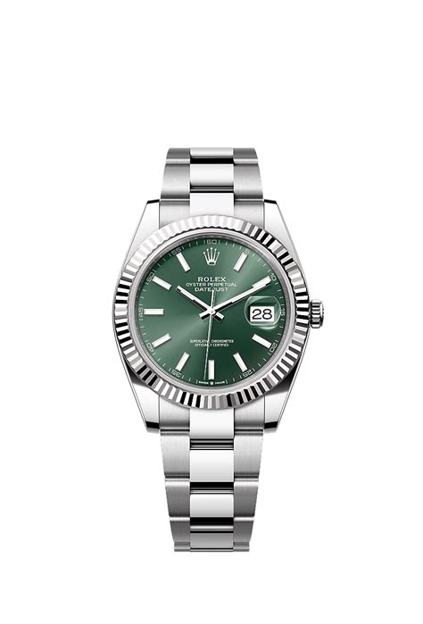 Rolex Datejust 41 Uhr: Edelstahl Oystersteel – 